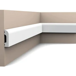 Koristelista SX182 13x50x2000 mm polystyreeni valkoinen*Orac Decor Hot