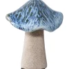 Sale Koristesienet Decoration Mushrooms, 3kpl, keramiikka, ruskea/sininen/vihreä Koriste-Esineet