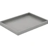 Koristetarjotin Cochrane, 33.5x24cm, harmaa*Eglo Living