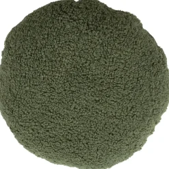 Koristetyyny LARRY pyöreä, Ø40x16 cm, vihreä*Home4you Discount