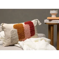 Koristetyynynpäällinen Joline, 30x50cm, valkoinen*Venture Home Clearance