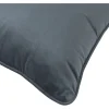 Koristetyyny sametti 45x45 cm, harmaa*Home4you New