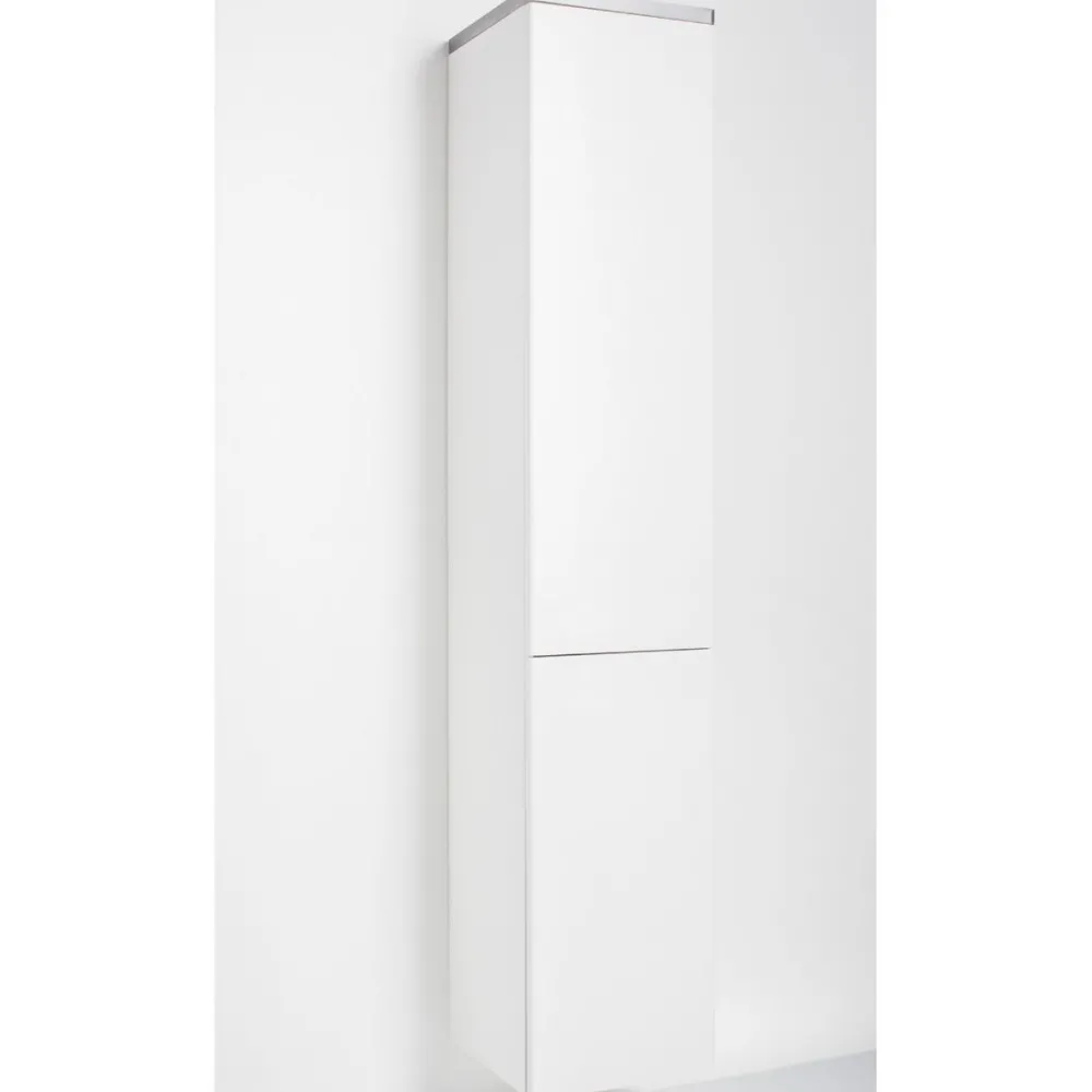 Korkea kaappi Glow 1750x360x330mm push open valkoinen*Ido Online