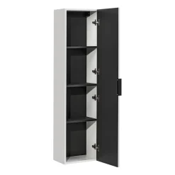 Korkea kaappi Adele 140x35x25 cm, valkoinen*Interia Outlet