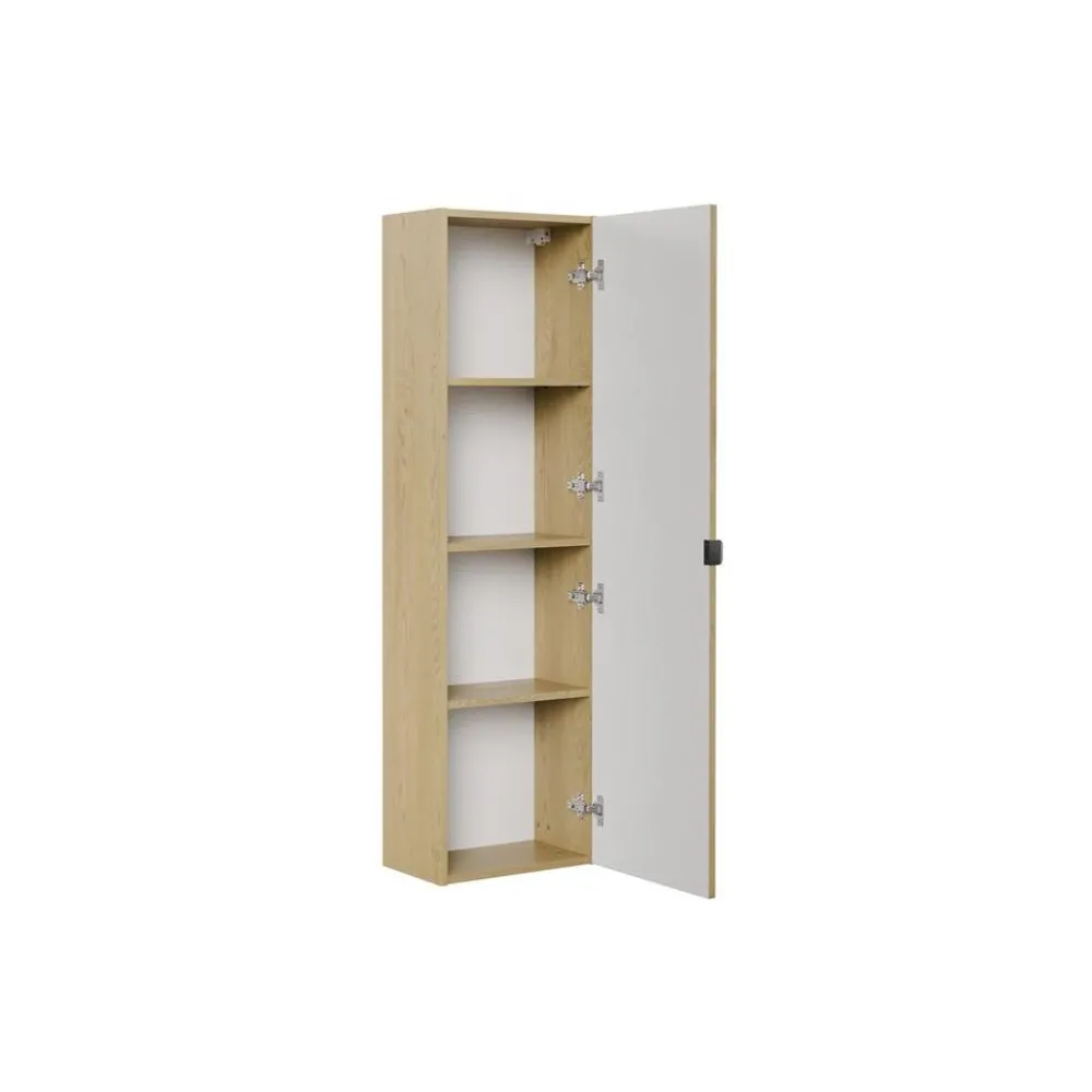 Korkea kaappi Falun, 400x254x1400mm, 1-ovella, tammi*Interia Sale