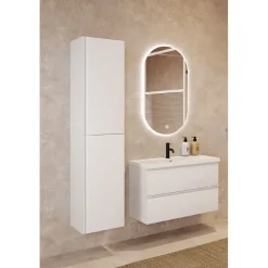 Korkea kaappi kahdella ovella Luna L19, 350x350x1600 mm, eri värejä*Hietakari Best