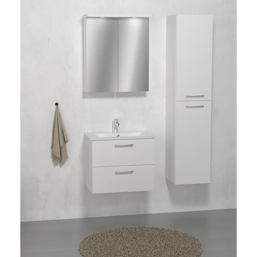 Korkeakaappi Reno 35, 160x35x35 cm, valkoinen*Otsoson Best