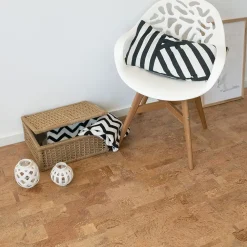 Korkkilattia Lektar CM3386WNN luonnonvärinen, suurikuvioinen*Corkart Outlet