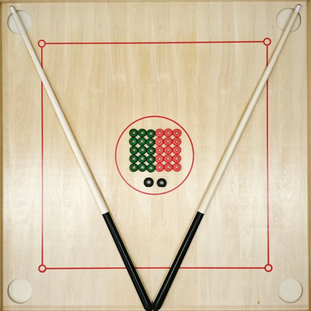 Hot Korona-pelipöytä Premium, 88x88cm Urheiluvälineet