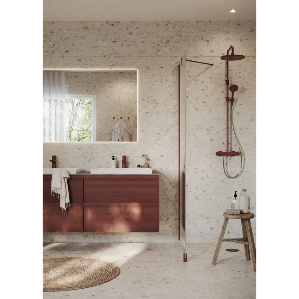 Kostean tilan tapetti Aquarelle Breccia Stone Beige*Tarkett Online