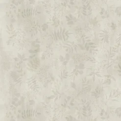 Clearance Kostean tilan tapetti Aquarelle Botanic Grey Märkätilan Muovimatot|Märkätilan Tapetit