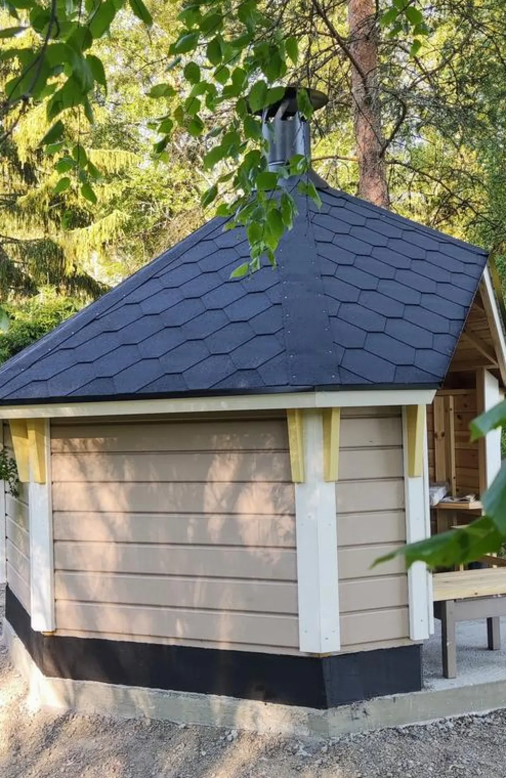 Kotalaavu 7,8 m² + Nuotiogrilli*Jalotakka Sale