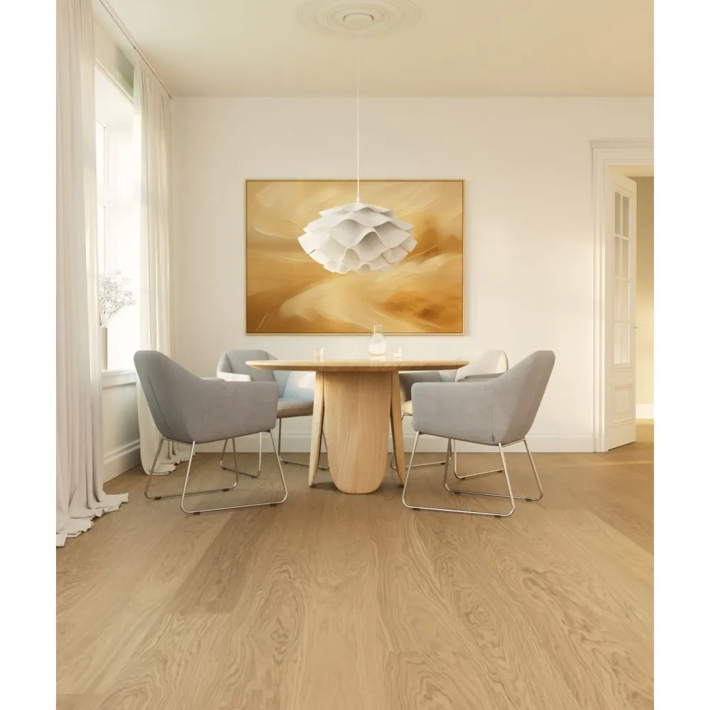 Kovetettu puulattia Benarp Tammi Nature 3.0 Natural XL, mattalakattu*Bjelin Clearance