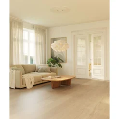 Online Kovetettu puulattia Holmby Tammi Nature White XL, mattalakattu Kovapuulattiat