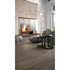Kovetettu puulattia Tammi Skivarp 3.0 Mineral Grey, mattalakattu, eri kokoja*Bjelin Hot