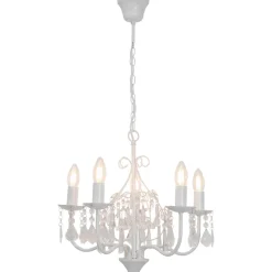 Kristallikruunu Pradium Ø50cm E27 valkoinen*Heat Clearance