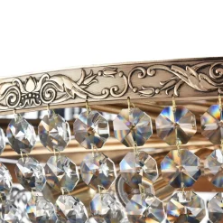 Kristallivalaisin Diamant Crystal Palace 14-G 800 mm antiikkikulta*Maytoni Clearance