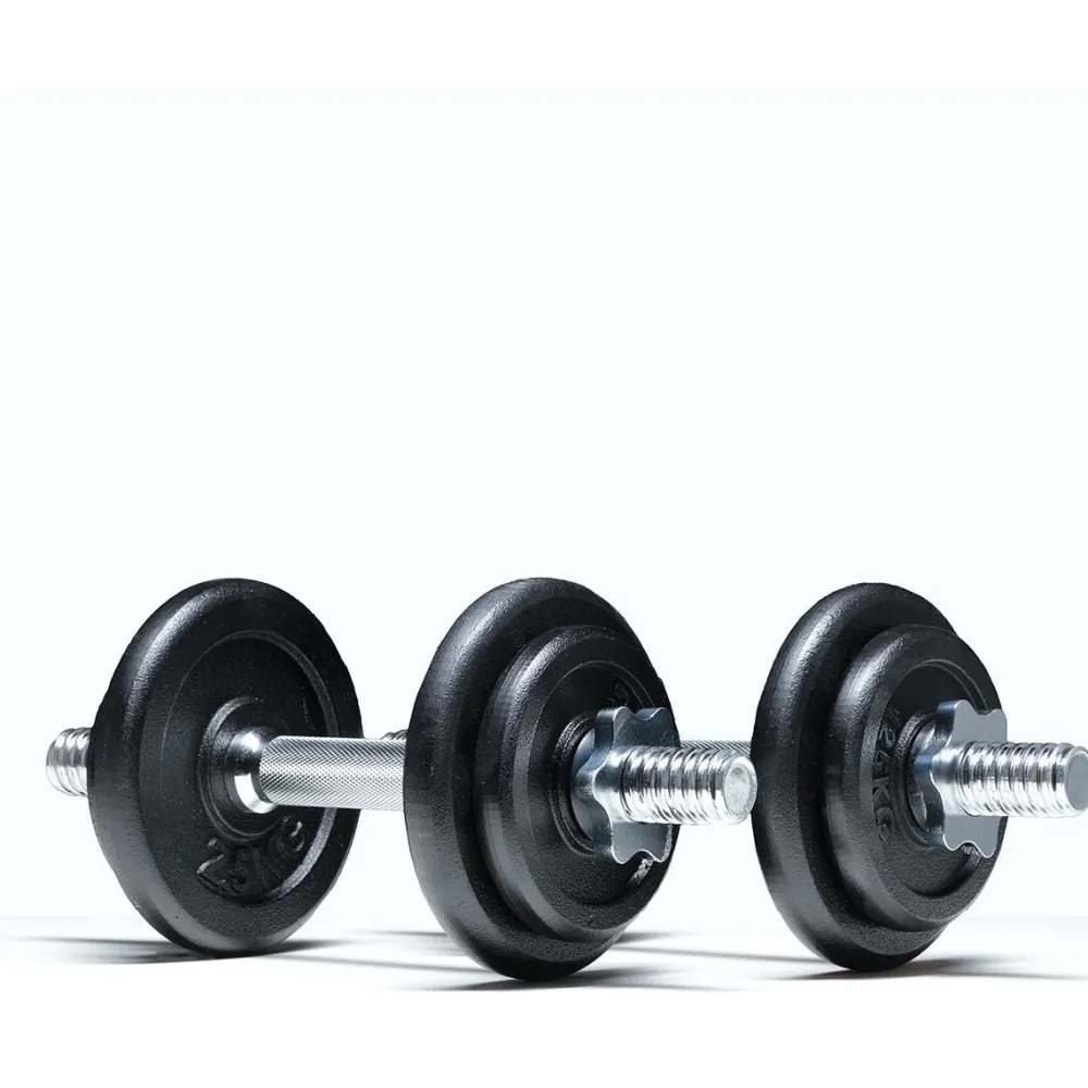 Käsipainosetti salkussa 2 kpl säädettävät 20 kg*Fit'n Shape Clearance