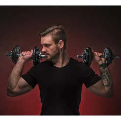 Käsipainosetti salkussa 2 kpl säädettävät 20 kg*Fit'n Shape Clearance