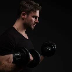 Käsipainosetti salkussa 2 kpl säädettävät 20 kg*Fit'n Shape Clearance