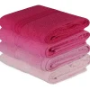 Käsipyyhe 50x90 cm pinkit 4 kpl*Linento Discount