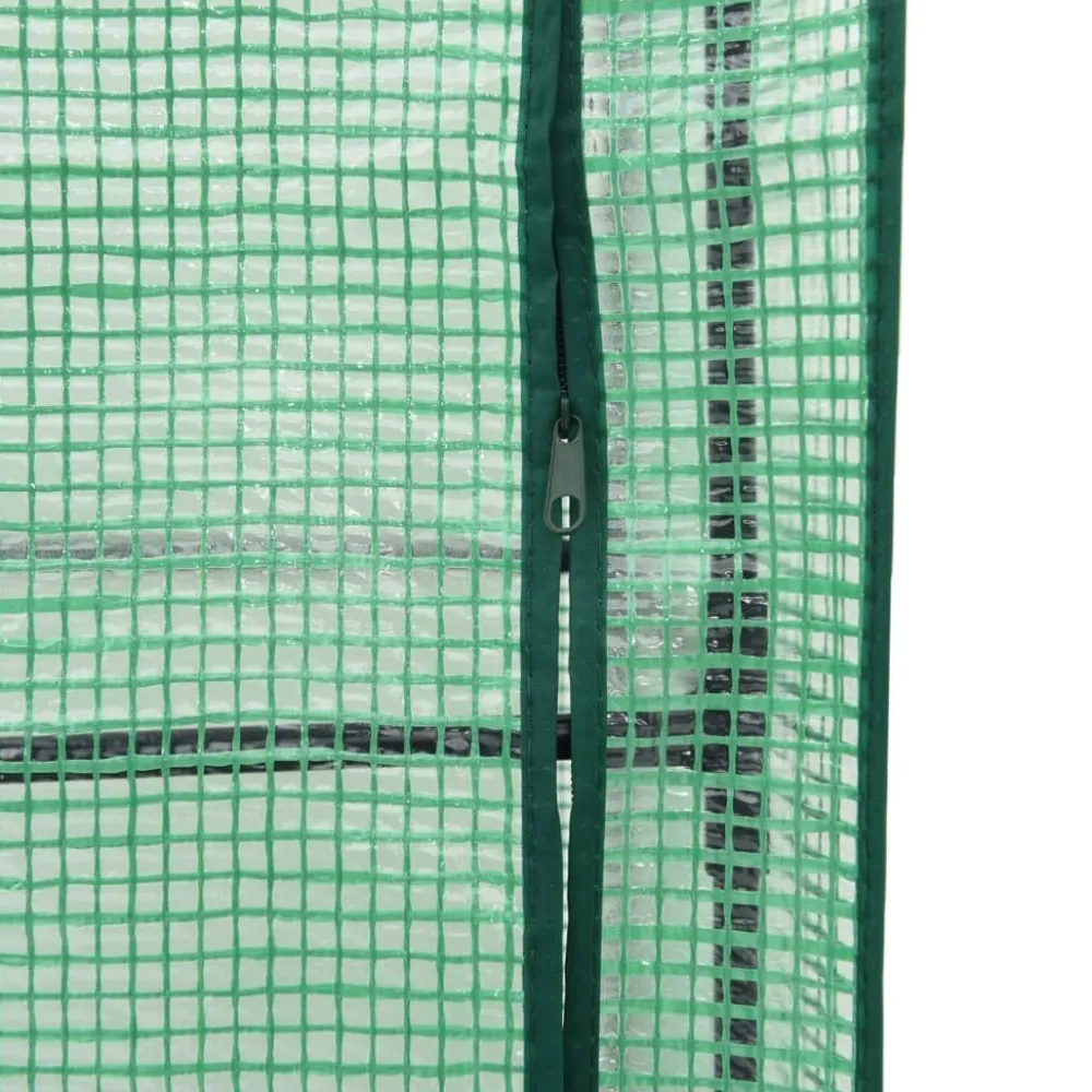 Clearance Kukkalaatikko kasvihuonepeitteellä rottinkityyli 80x40x140 cm (15819) Istutuslaatikot