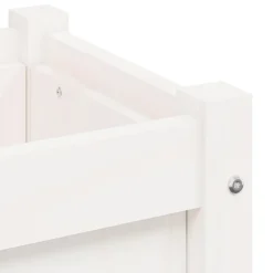Kukkalaatikot ulos 2 kpl, valkoinen, mänty*FinePRICE Best