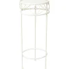 Kukkateline SANDY Ø25xK60 cm, antiikinvalkoinen*Home4you Discount