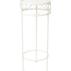 Kukkateline SANDY Ø25xK60 cm, antiikinvalkoinen*Home4you Discount
