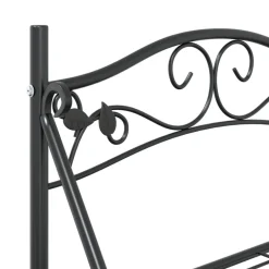 Sale Kukkateline musta 56x30x96 cm teräs Terassin Sisustus|Terassin Sisustus