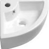Kulma-allas Gynt 330x330x130 mm valkoinen Kulma-Altaat