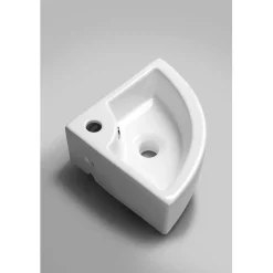 Kulma-allas Gynt 330x330x130 mm valkoinen Kulma-Altaat