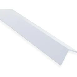 Online Kulmalista sileä 2x30x30x1000mm alumiini valkoinen maalattu Kulmasuojalistat