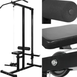 Kuntolaite levytanko- ja käsipainosarjalla 60,5 kg*FinePRICE Online