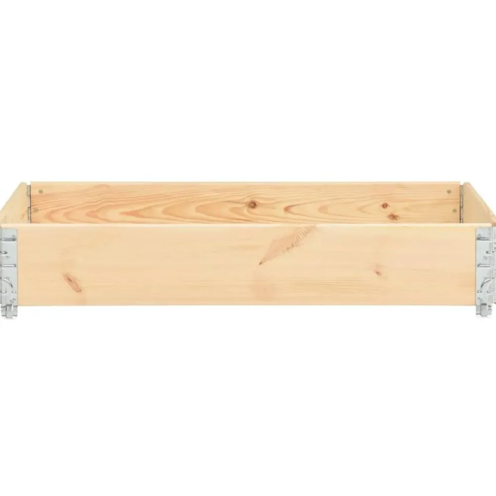 Clearance Kuormalavan reunus 80x120 cm täysi mänty Ajoneuvotarvikkeet