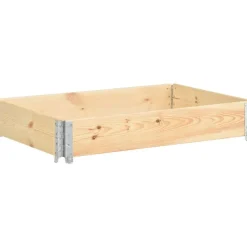 Clearance Kuormalavan reunus 80x120 cm täysi mänty Ajoneuvotarvikkeet