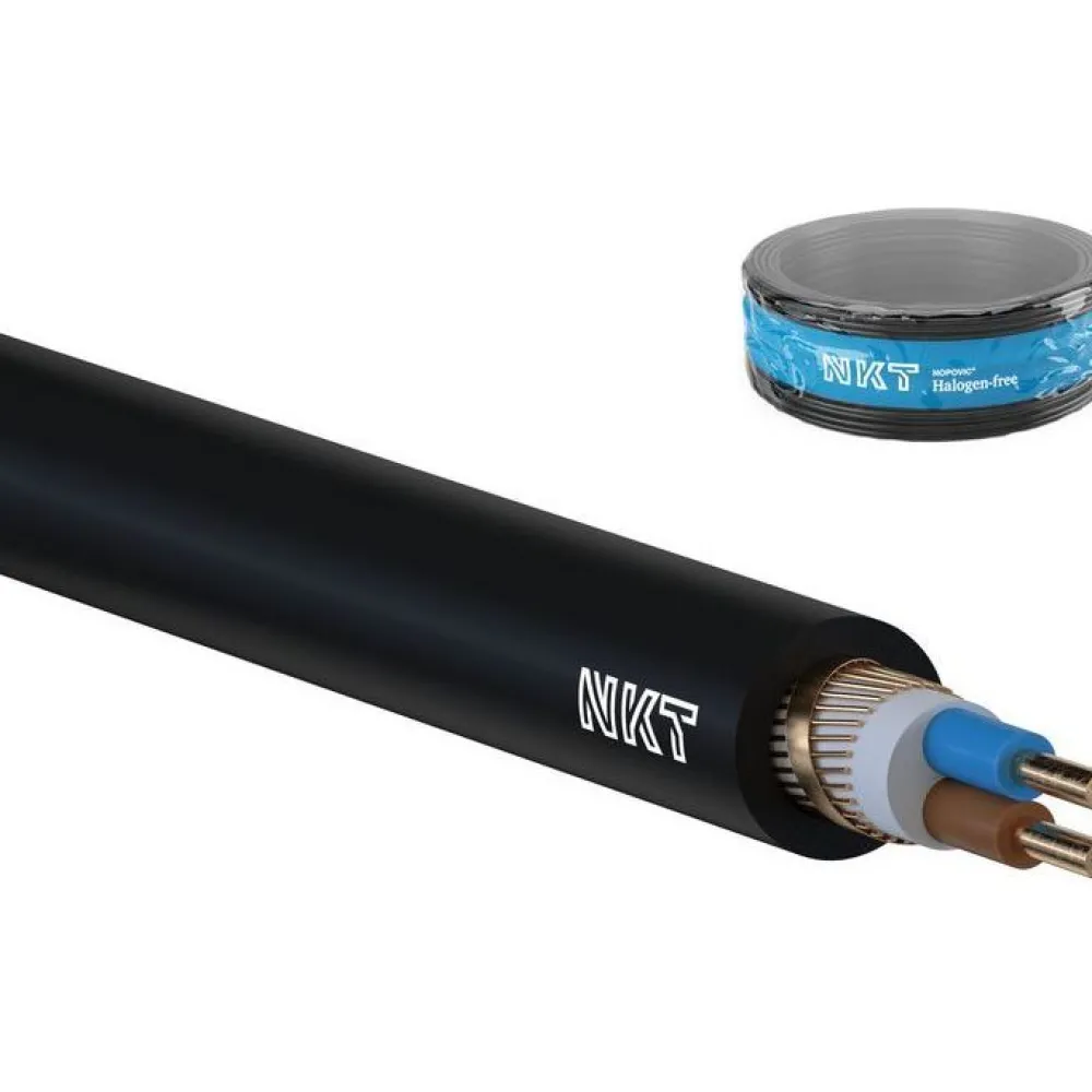 Kuparivoimakaapeli XCMK-HF 2X2,5/2,5 RE Dca R50*NKT Sale