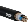 Kuparivoimakaapeli XCMK-HF 4X1,5/1,5 RE Dca R50*NKT Best