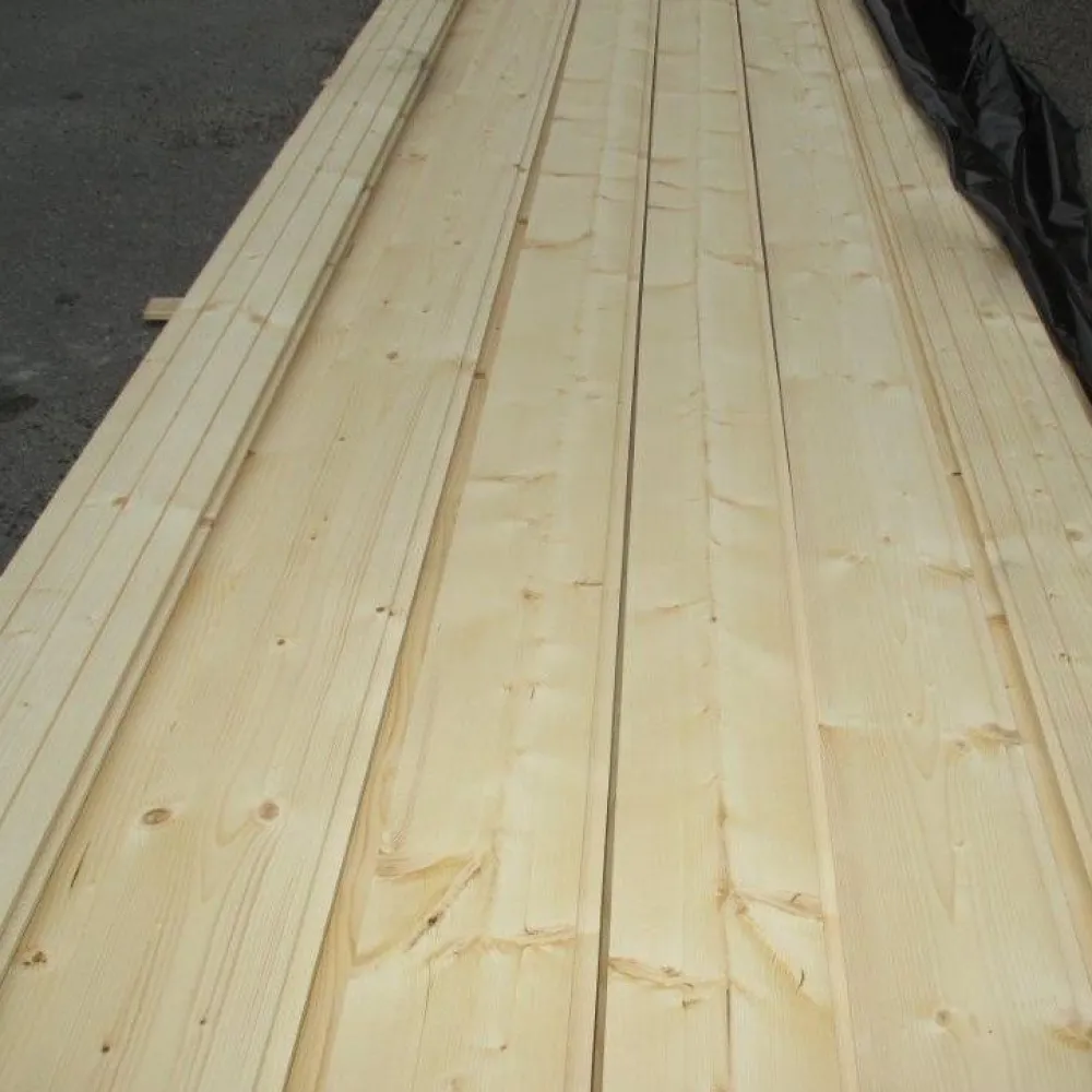 Outlet Kuusipaneeli STS 18x145x2370mm 2-laatu päätypontattu, piilonaulausprofiili Seinäpaneelit|Kattopaneelit