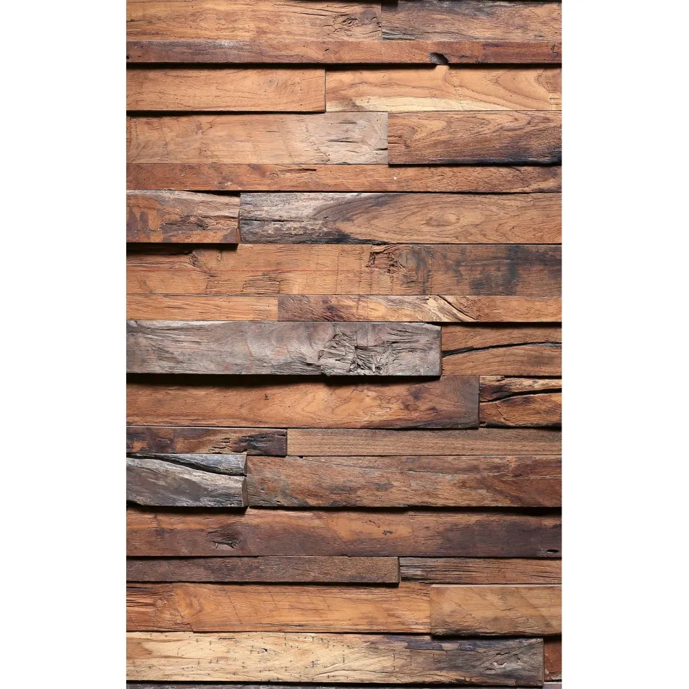 Kuvatapetti Dimex Wooden Wall, 150x250cm, ruskea, puukuosi*Tapetit.fi Sale