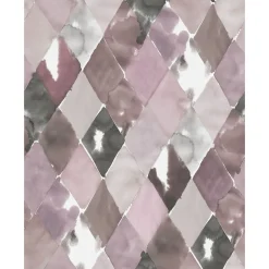 New Kuvatapetti Big Harlequin Plum non-woven mittatilaus Mittatilaustapetit