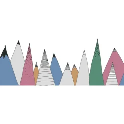 Online Kuvatapetti Mountain Ridge Color non-woven mittatilaus Mittatilaustapetit