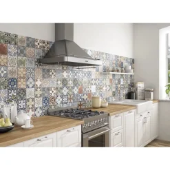 Kuviolaatta History Jugend Adelaide Color Mix himmeä 250x250 mm*Kymppi-Lattiat Clearance