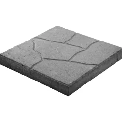 Hot Kuviolaatta Lakka 300x300x50 mm musta Betonilaatat