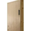Kylmävaraston ovi Ljusdal 80x190cm oikea, käsittelemätön urajyrsitty vaneri*JABO