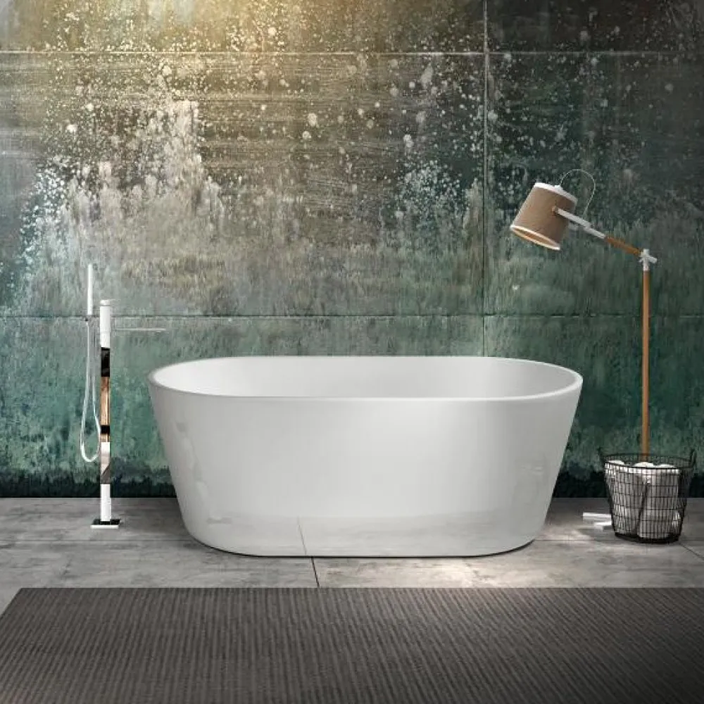 Kylpyamme Lugn 1600x800 mm valkoinen*Bathlife Best