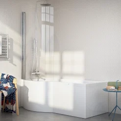 Hot Kylpyamme Solvik Nordurit 1500-1700x900x590mm eri kokoja valkoinen Kylpyammeet
