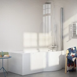 Hot Kylpyamme Solvik Nordurit 1500-1700x900x590mm eri kokoja valkoinen Kylpyammeet