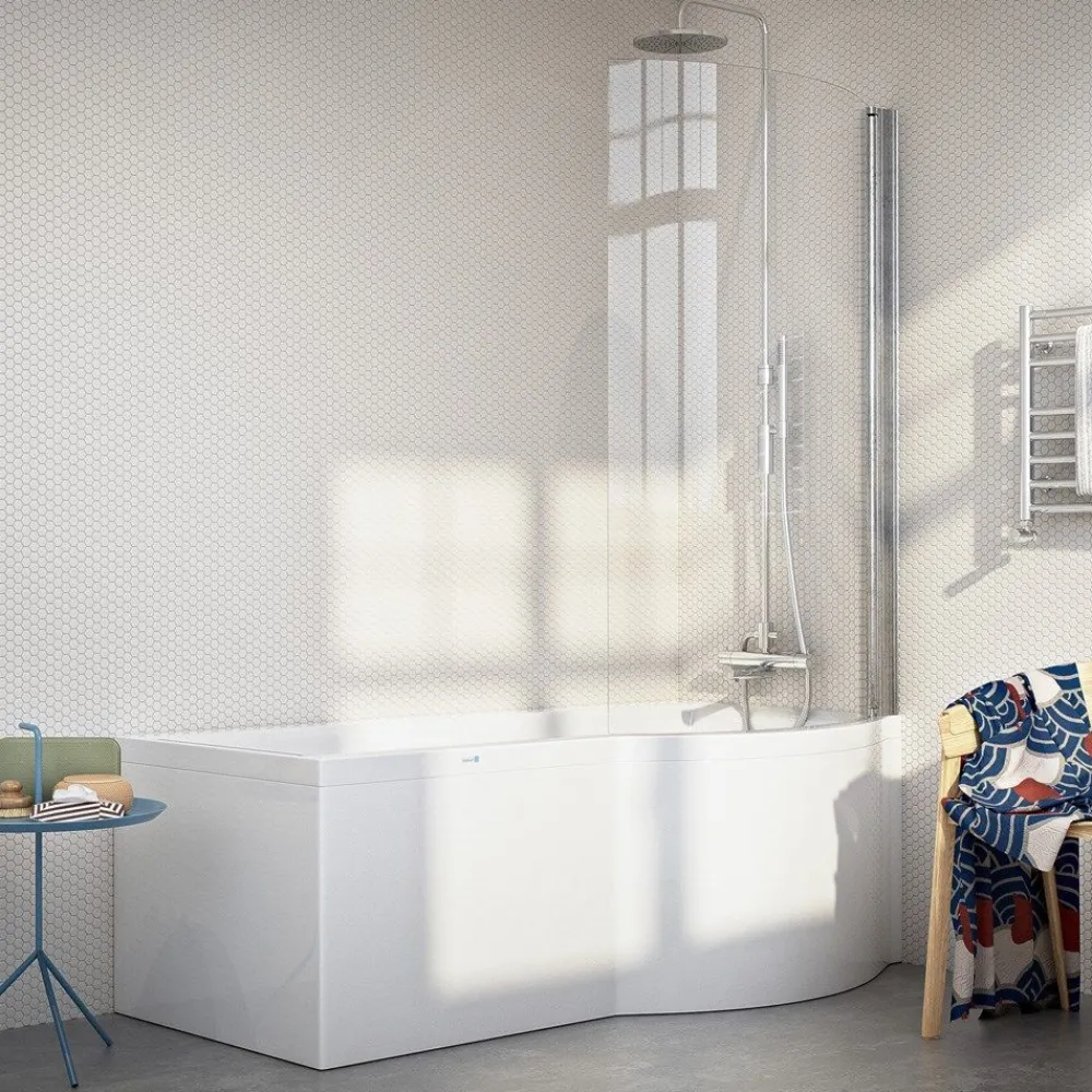 Hot Kylpyamme Solvik Nordurit 1500-1700x900x590mm eri kokoja valkoinen Kylpyammeet