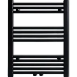 Kylpyhuoneen keskuslämmitys pyyheteline suora 600x764 mm*FinePRICE
